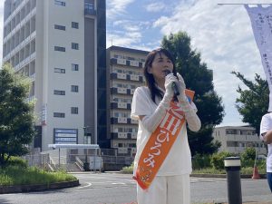 いよいよ市長選挙が始まりました！
投票日は22日(日)
期日前投票も始まってます